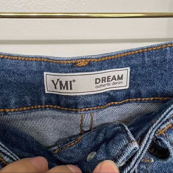 YMI Dream Authentic High Waist  Denim Shorts - Picture 7 of 7
